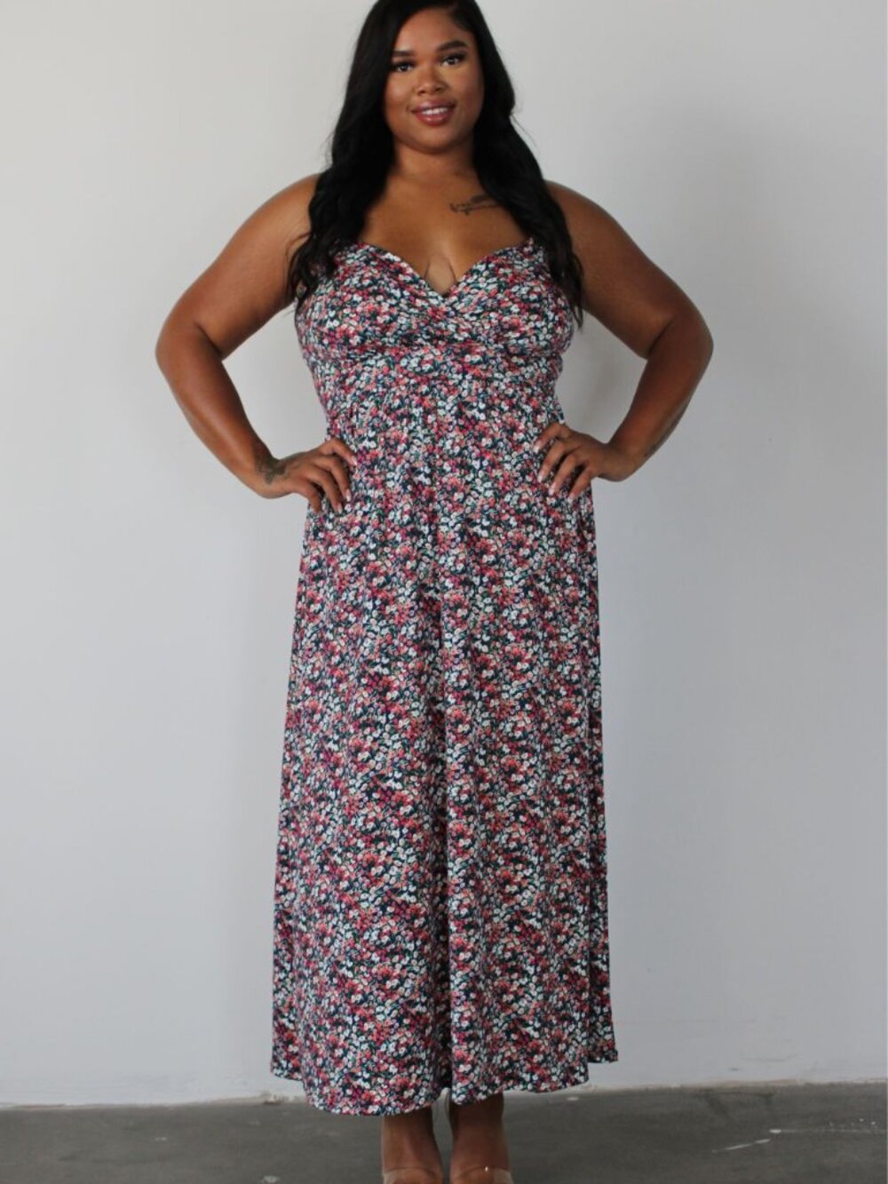 Plus Size Maxi Dress 3X